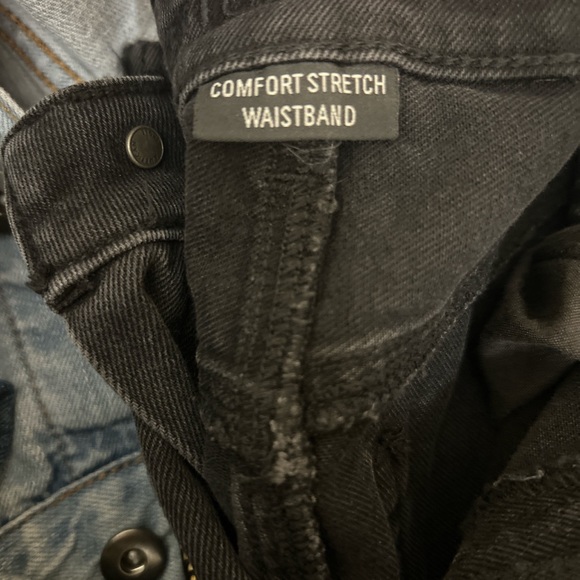 ripped black jeans, good condition - Picture 3 of 3